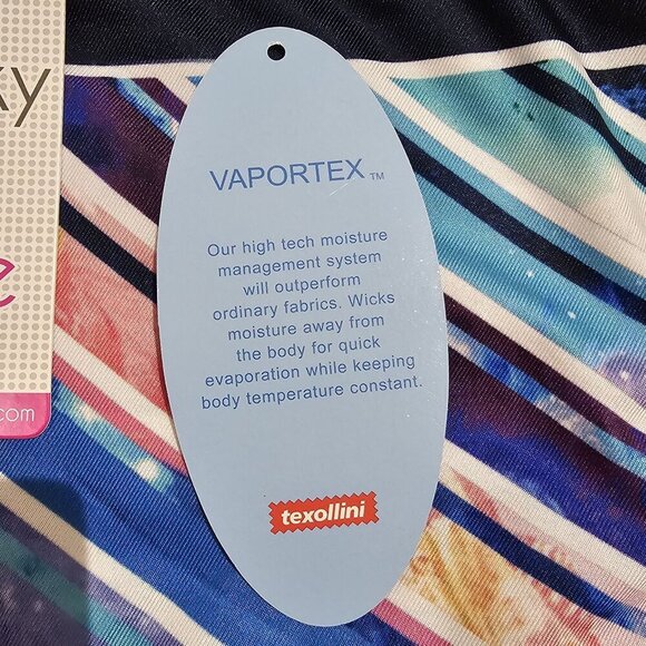 Lucky In Love Womens Striped Pickle ball Tennis Pull on Skort XL - Picture 11 of 13